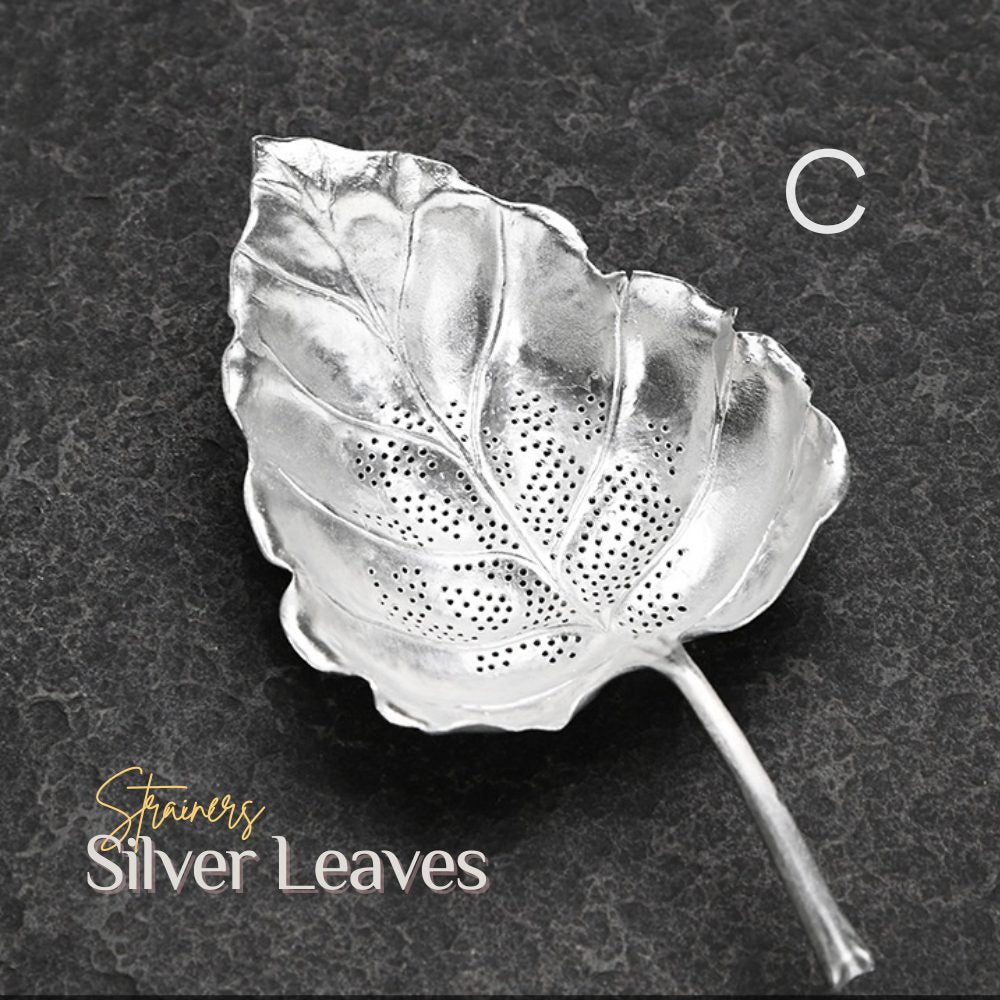 Silver Leaves Strainers