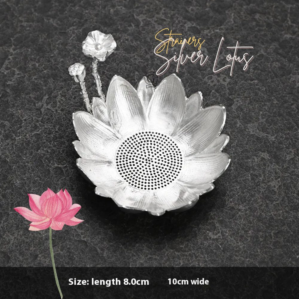 Silver Lotus Strainers