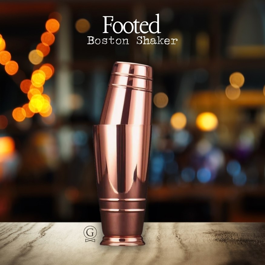 Footed Boston Shakers