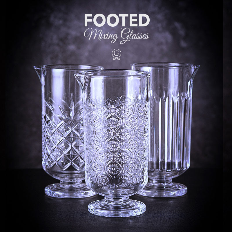 Footed Mixing Glasses