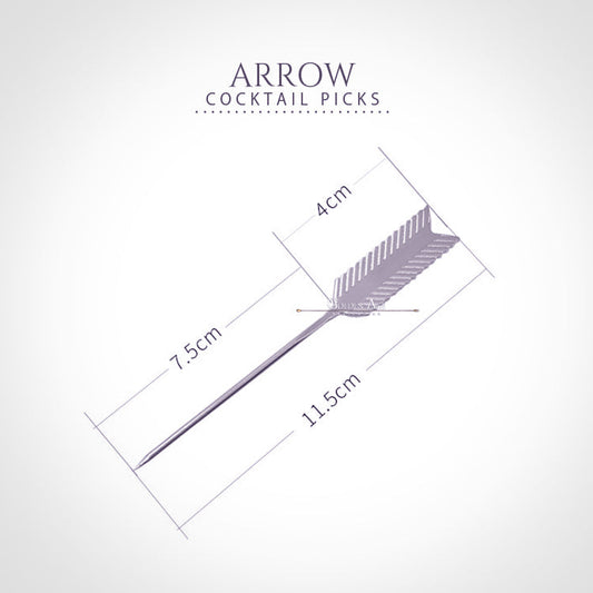 10 x Cocktail Picks - ARROW - Golden Age Bartending