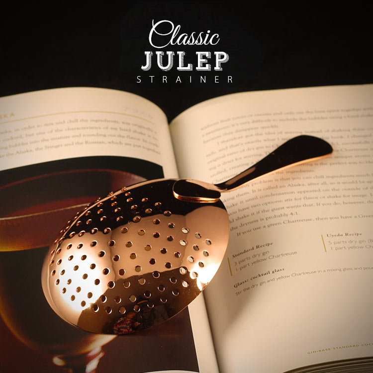 Classic Julep Strainers - Golden Age Bartending