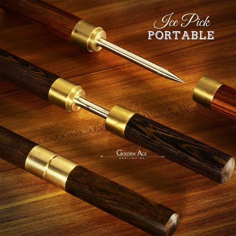 Portable ice pick and Latte Art pen - Golden Age Bartending