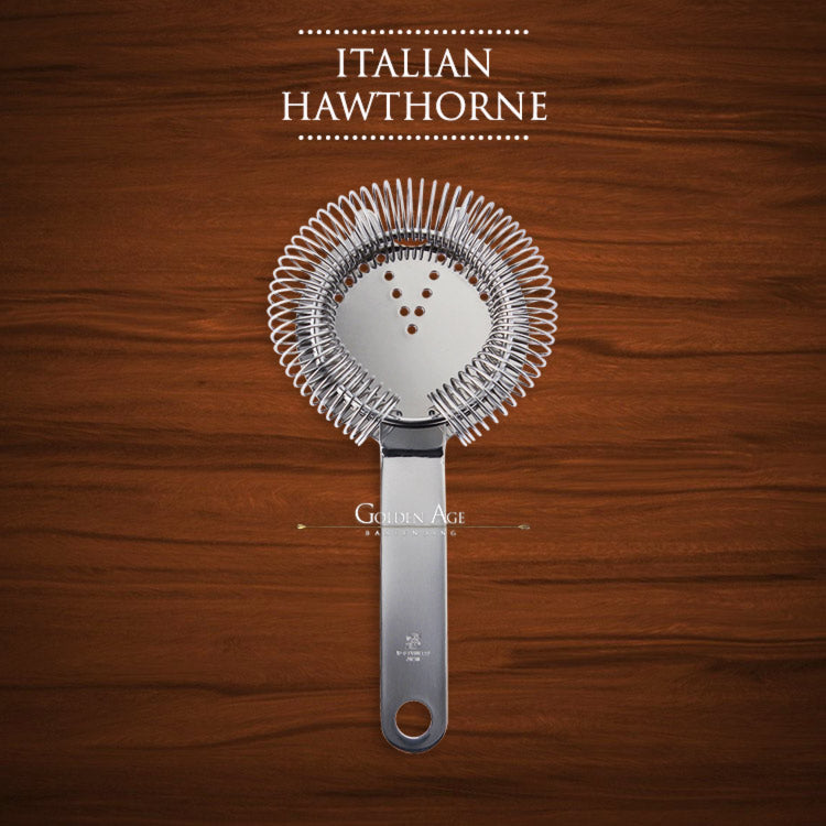 Italian Hawthorne Strainers - Golden Age Bartending