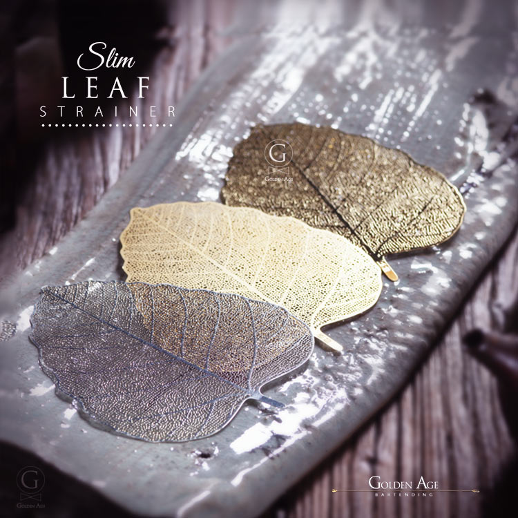 Slim Leaf Strainer - Golden Age Bartending