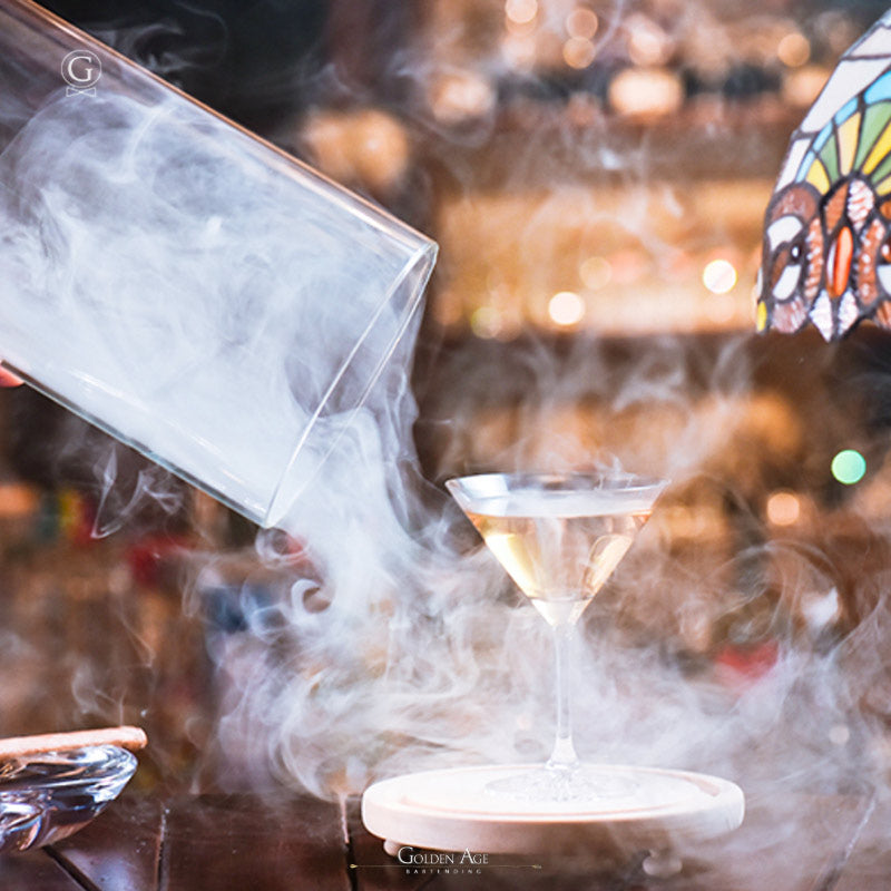 Glass Dome for Smoking - Golden Age Bartending