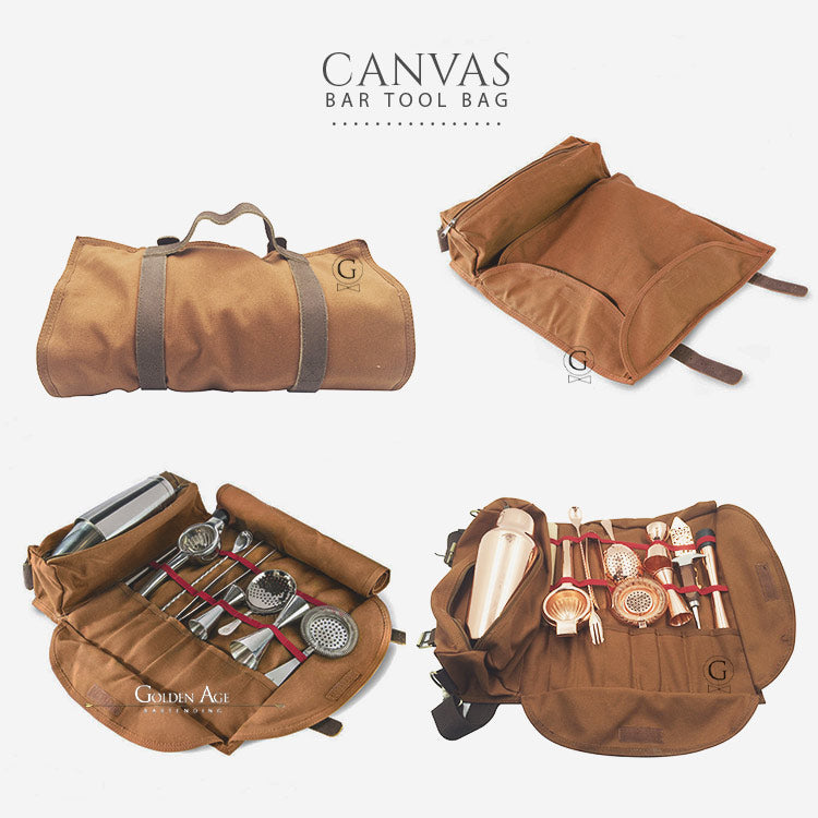 Bar Tool Bag - Canvas - Golden Age Bartending