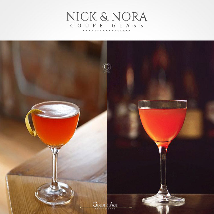 Nick & Nora - Coupe Glass - Golden Age Bartending