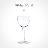 Nick & Nora - Coupe Glass - Golden Age Bartending