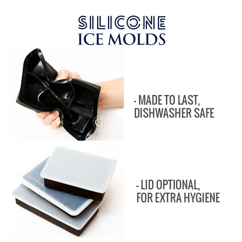 Ice Molds - Silicone + FREE SHIPPING - Golden Age Bartending