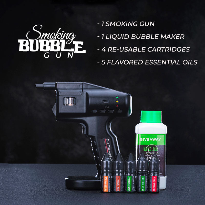 Smoking Bubble Gun + FREE SHIPPING