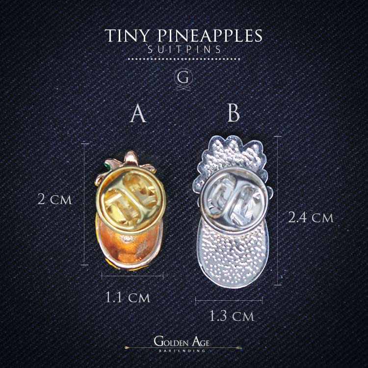 PINS - Tiny Pineapples - Golden Age Bartending