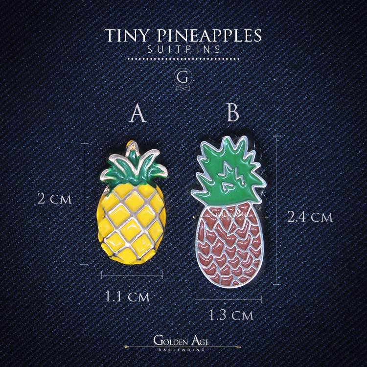 PINS - Tiny Pineapples - Golden Age Bartending